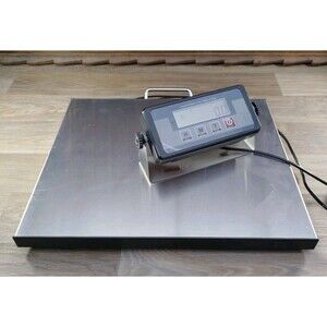 400lb Large Stainless Steel Platform Digital Portable Shipping Scale Bench Floor
